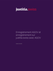Instruction: enregistrement AGOV et onboarding pour l'environnement de test